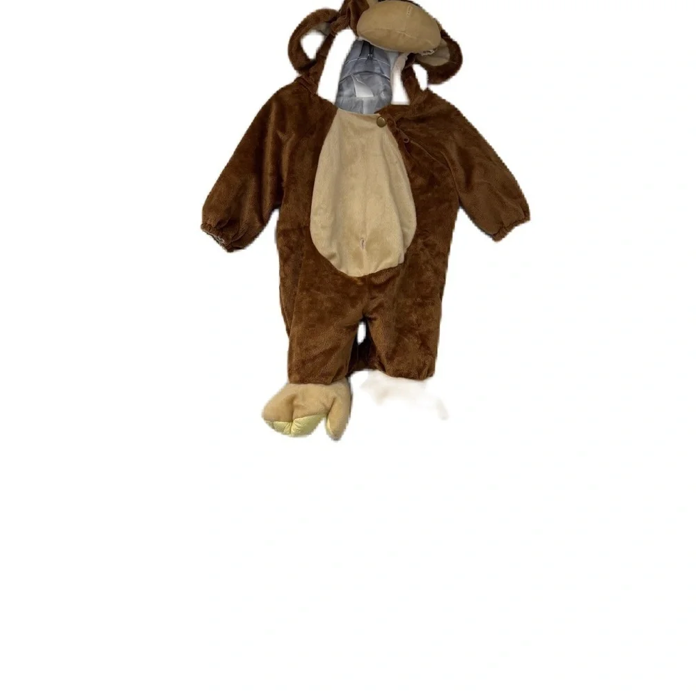 Cute Brown Monkey Kids Costume